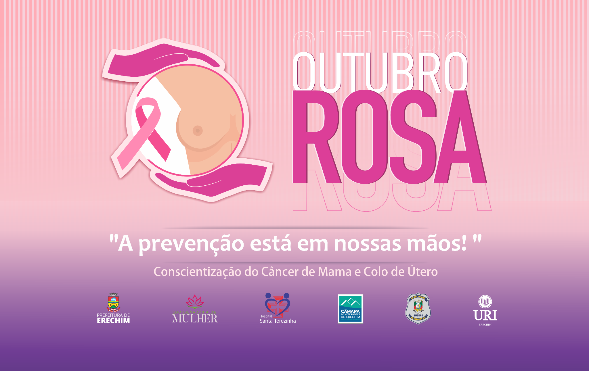 Você está visualizando atualmente OUTUBRO ROSA: A PREVENÇÃO ESTÁ EM NOSSAS MÃOS!