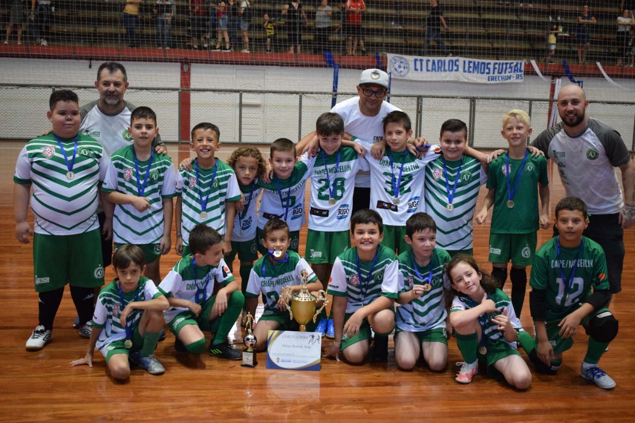 Você está visualizando atualmente TAÇA ERECHIM DE FUTSAL: CONFIRA OS VENCEDORES DAS CATEGORIAS FRALDINHA, PRÉ-MIRIM E MIRIM