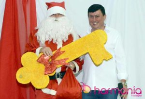 Leia mais sobre o artigo Papai Noel chega em Severiano de Almeida neste Domingo