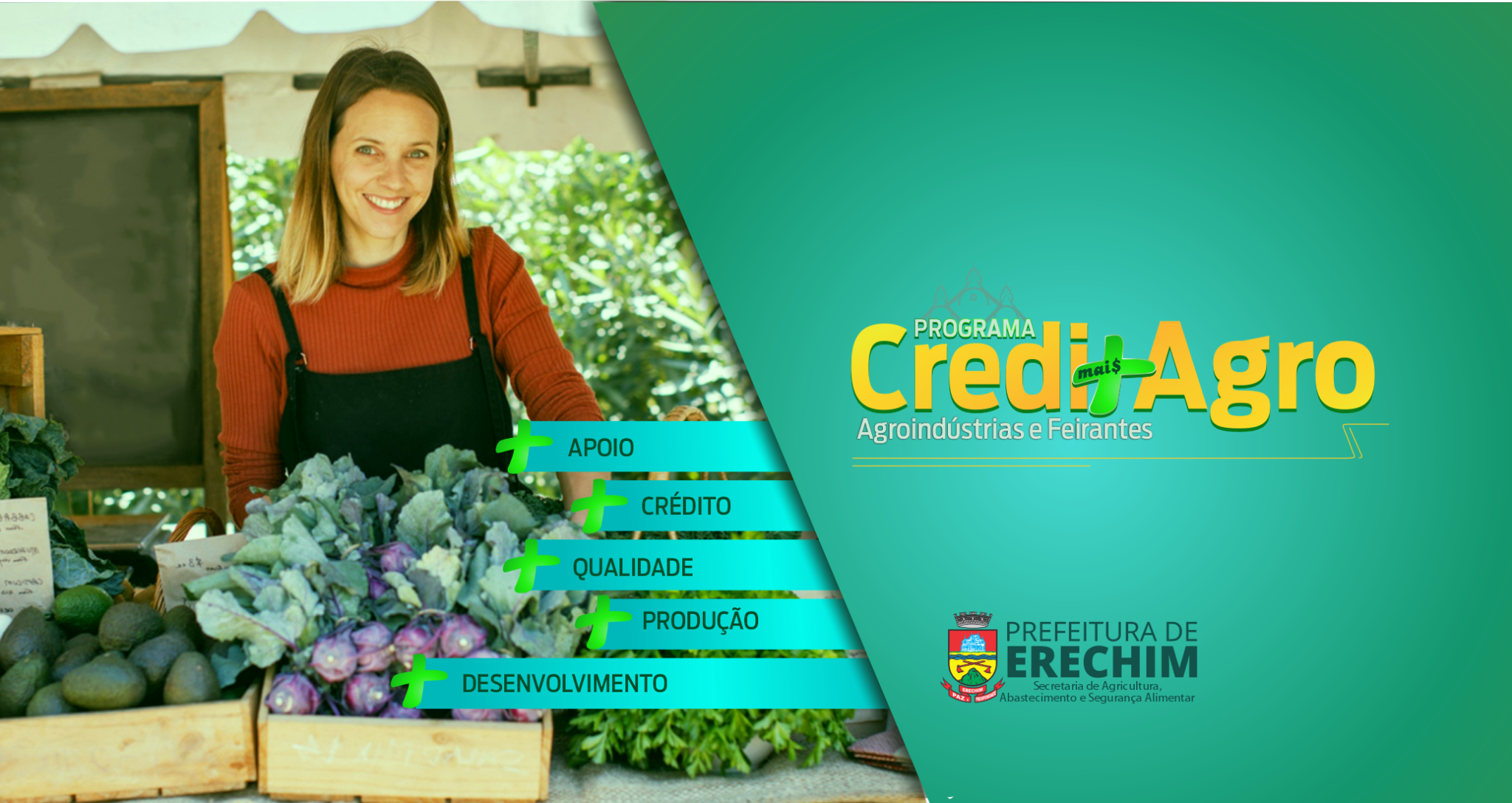 Você está visualizando atualmente INSCRIÇÕES PARA CREDI+AGRO PARA AGROINDÚSTRIAS E FEIRANTES SEGUE ATÉ O FIM DO MÊS