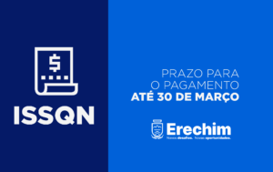 Leia mais sobre o artigo PRAZO PARA PAGAR EM DIA O ISSQN VENCE NO FIM DO MÊS