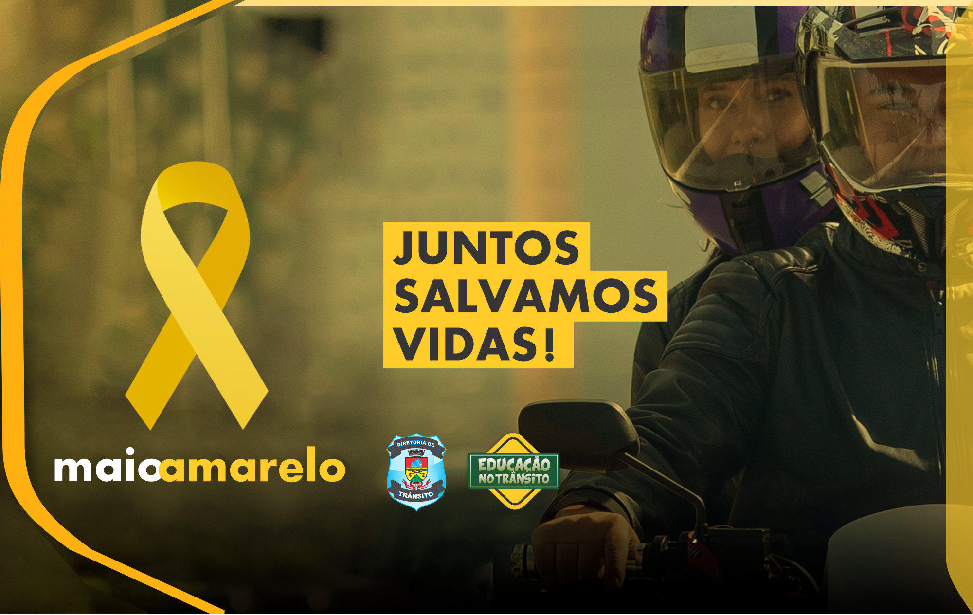 Você está visualizando atualmente MAIO AMARELO: CHAMAR ATENÇÃO PARA O ALTO ÍNDICE DE MORTES E FERIDOS