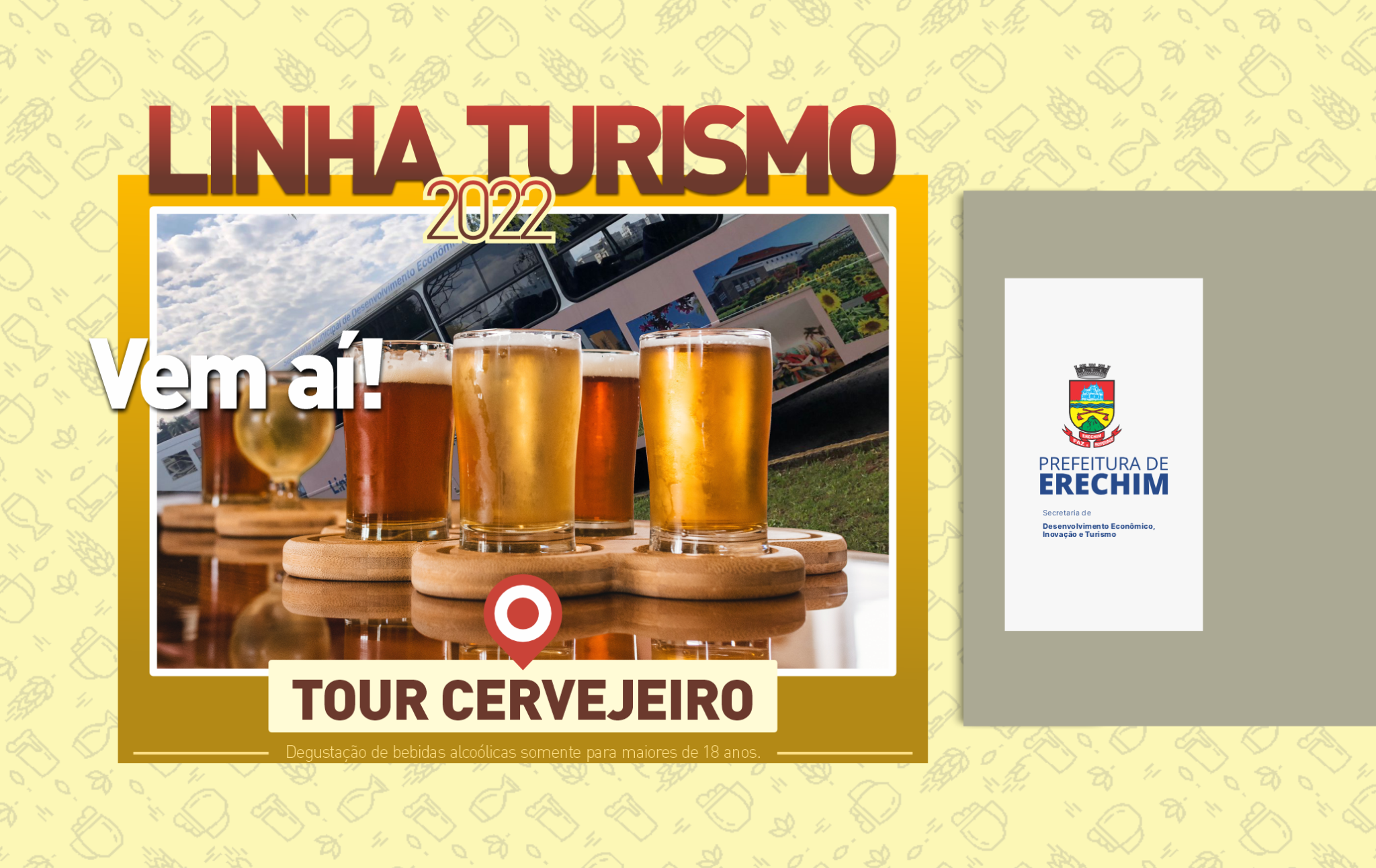 Você está visualizando atualmente VEM AÍ O TOUR CERVEJEIRO DA LINHA TURISMO