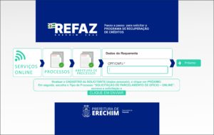 Leia mais sobre o artigo PASSO A PASSO PARA SOLICITAR O REFAZ 5