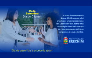 Leia mais sobre o artigo DIA 15 DE SETEMBRO: DIA DO CLIENTE