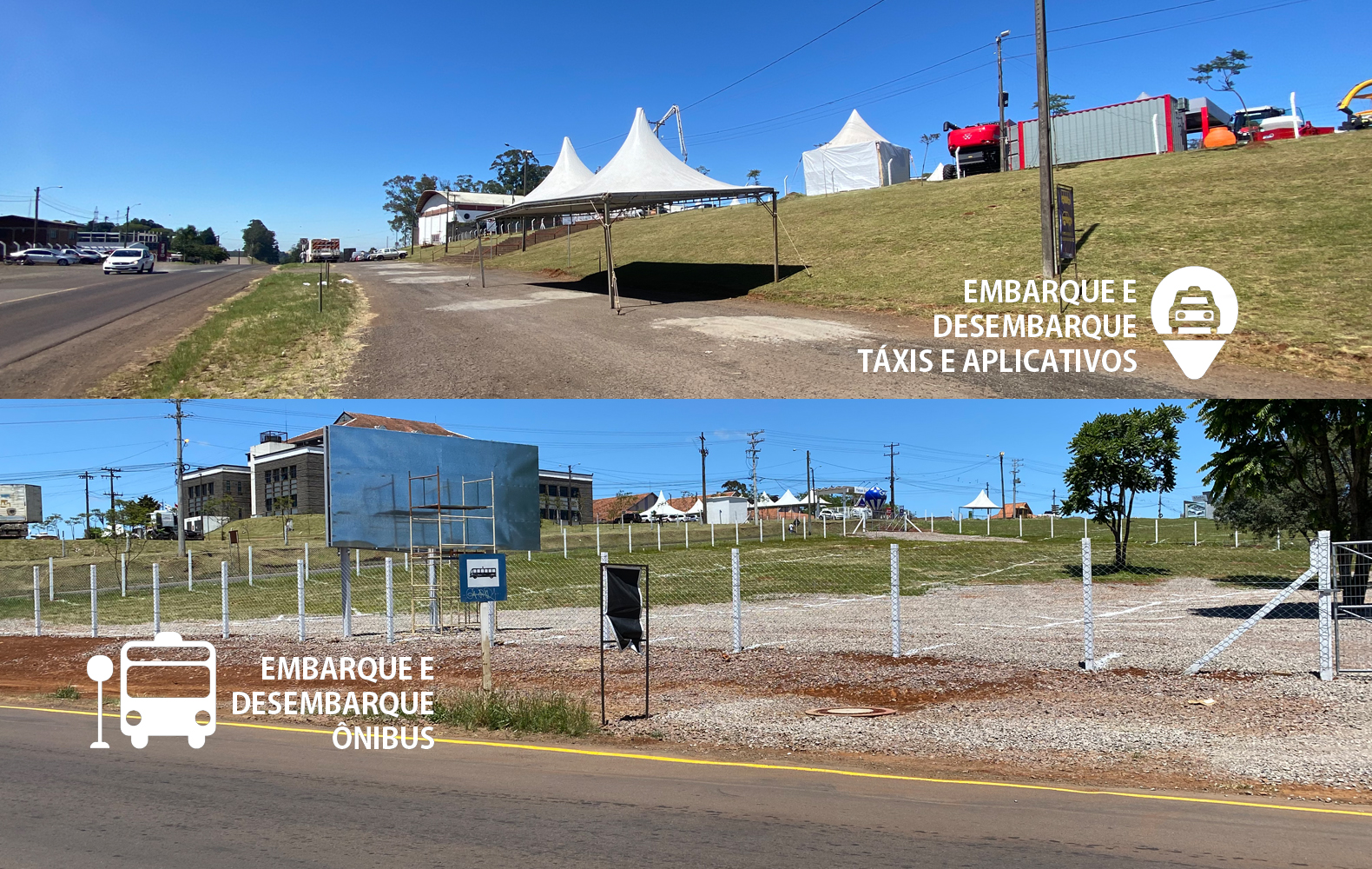 Você está visualizando atualmente LOCAIS DE EMBARQUE E DESEMBARQUE, ACESSOS E ESTACIONAMENTOS PARA FRINAPE