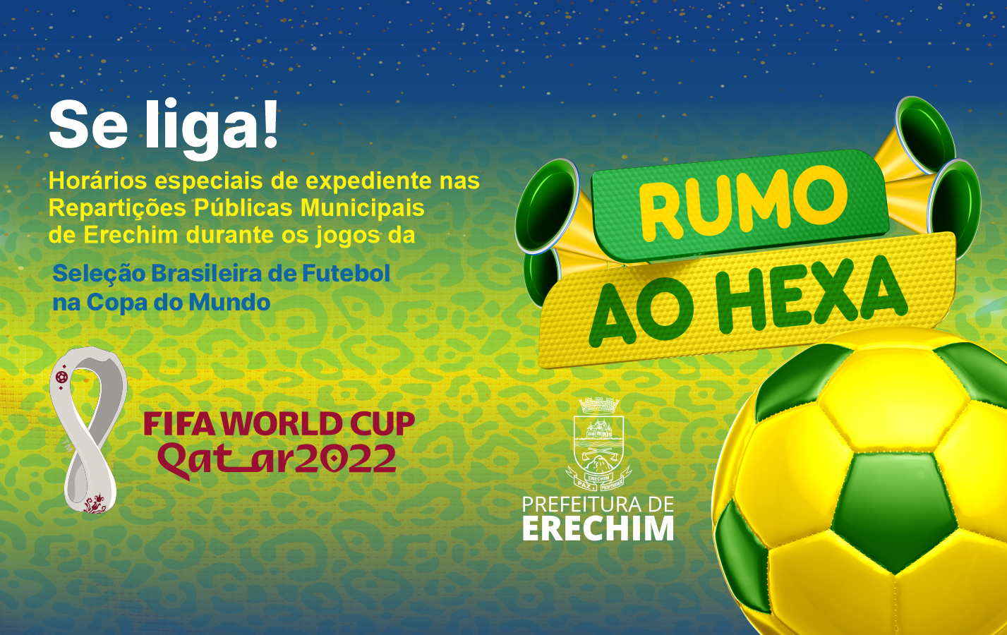 Administração altera horário de expediente em dias de jogos do Brasil na Copa  do Mundo - Capão Bonito do Sul