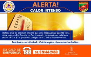 Leia mais sobre o artigo Alerta para altas temperaturas